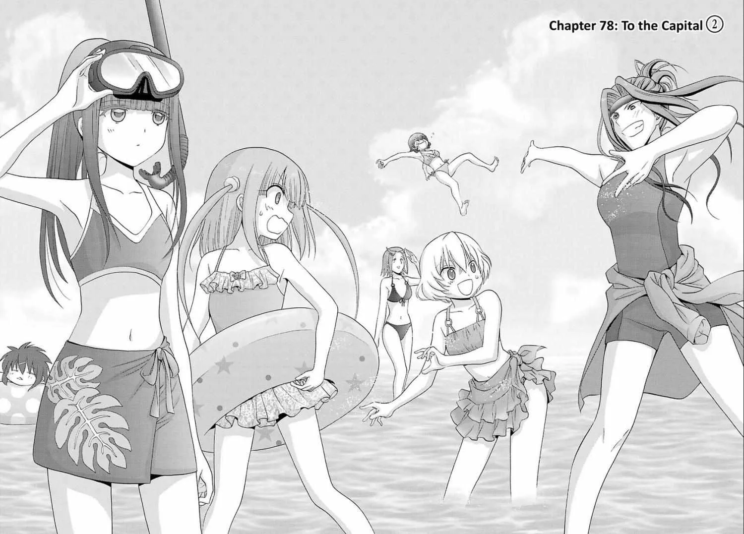 Side Story of - Saki - Shinohayu the Dawn of Age Chapter 78 page 2 - 