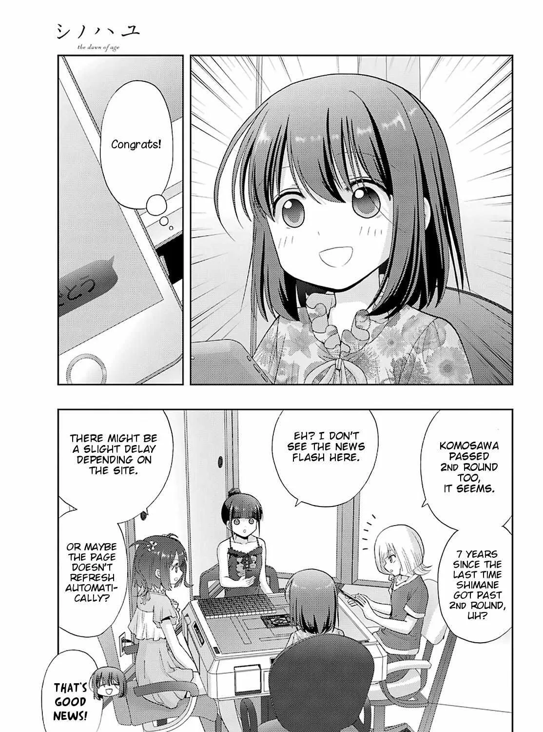 Side Story of - Saki - Shinohayu the Dawn of Age Chapter 85 page 6 - 