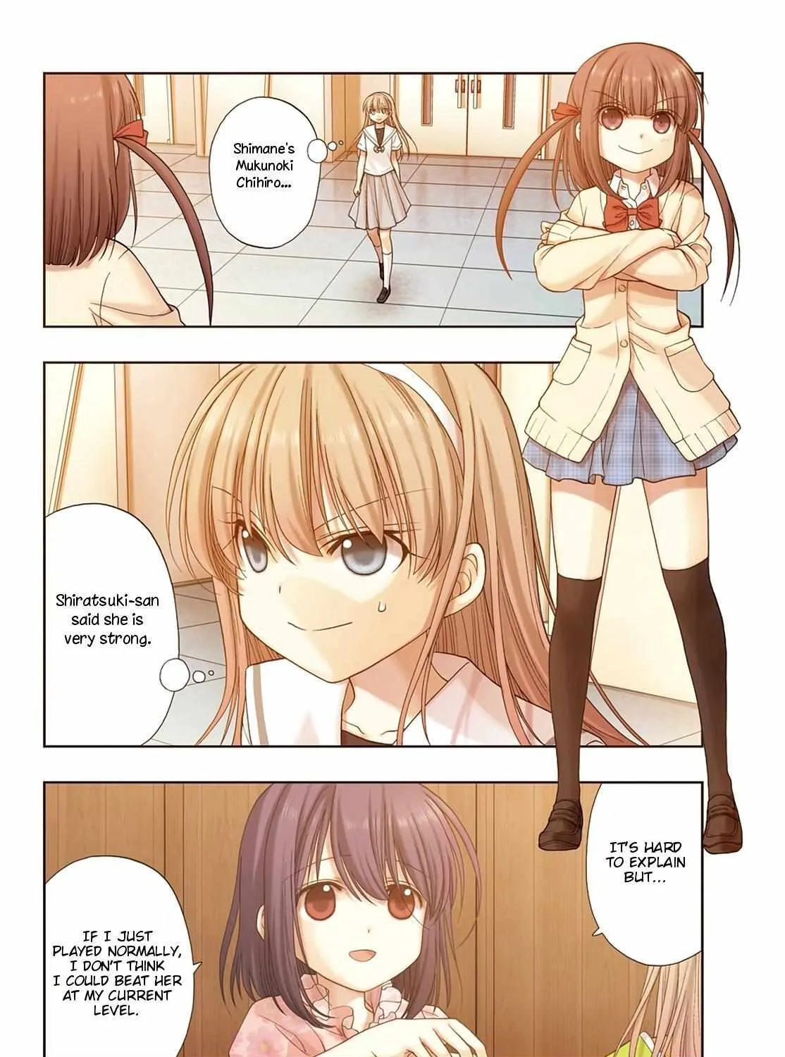 Side Story of - Saki - Shinohayu the Dawn of Age Chapter 88 page 4 - 