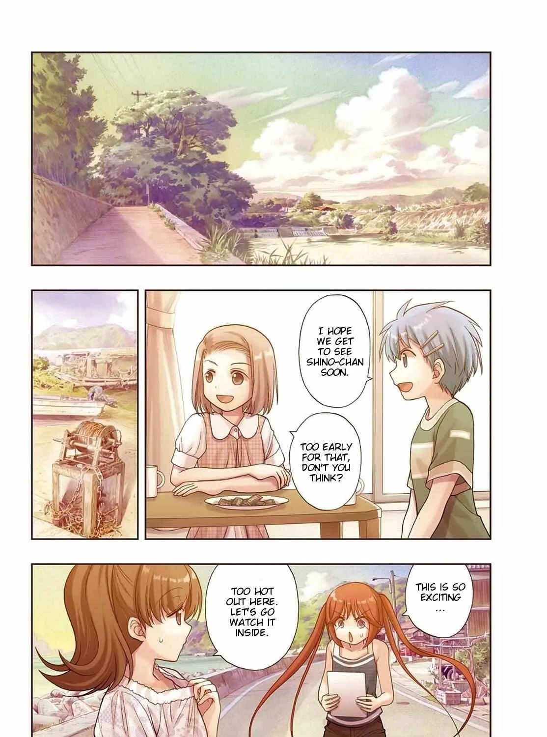 Side Story of - Saki - Shinohayu the Dawn of Age Chapter 91 page 4 - 