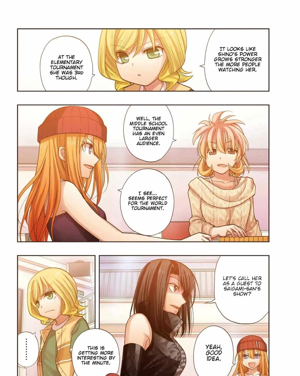 Side Story of - Saki - Shinohayu the Dawn of Age Chapter 96 page 4 - 