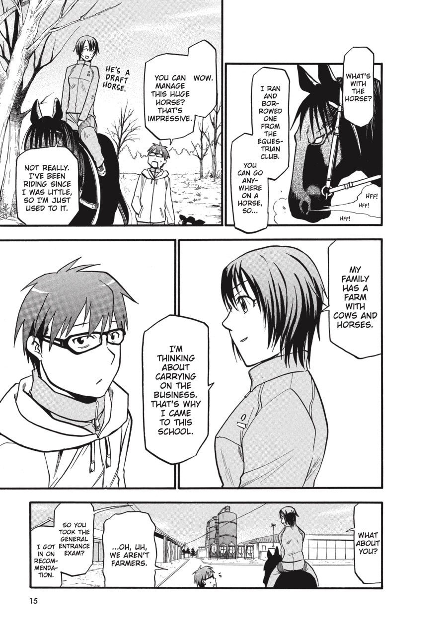 Silver Spoon Chapter 1 page 15 - 