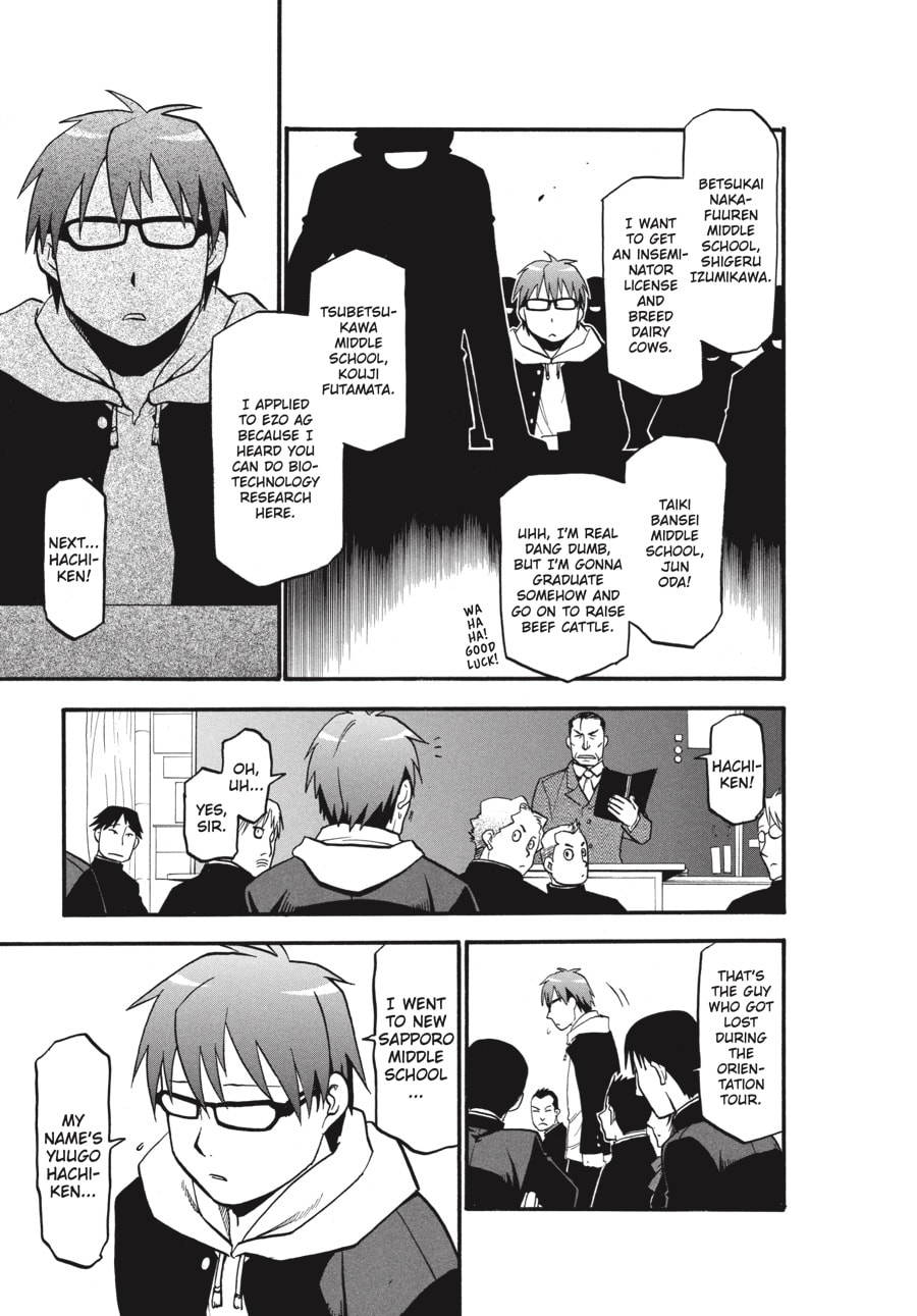 Silver Spoon Chapter 1 page 19 - 