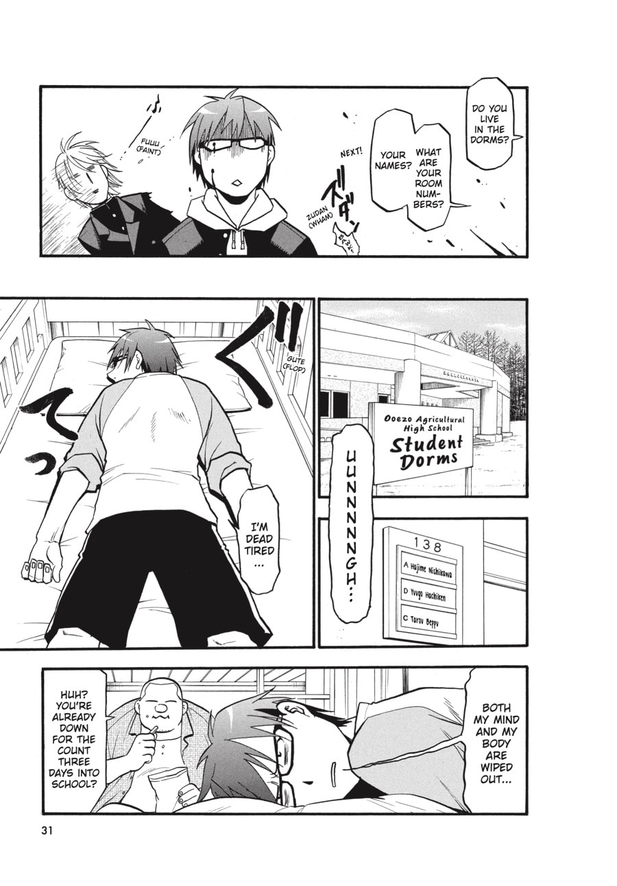 Silver Spoon Chapter 1 page 31 - 