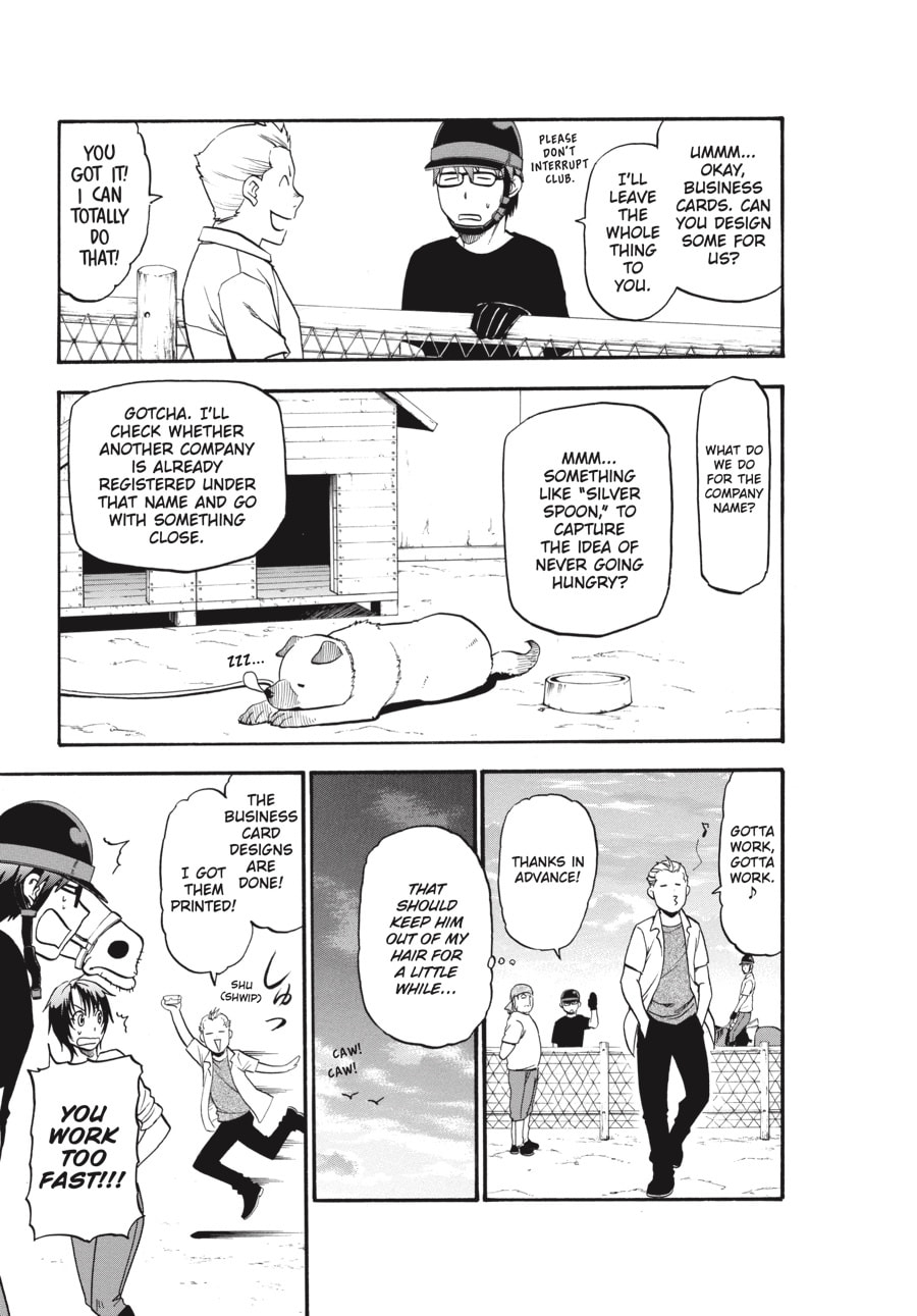 Silver Spoon Chapter 102 page 3 - 