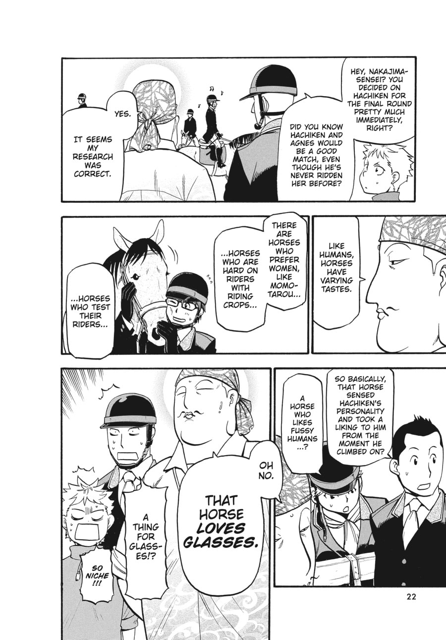 Silver Spoon Chapter 106 page 22 - 