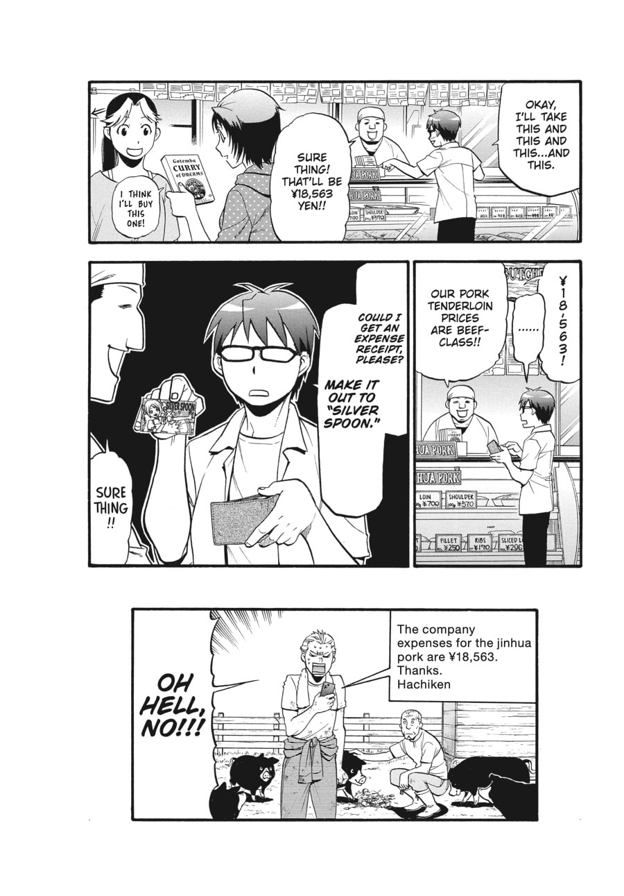 Silver Spoon Chapter 111 page 20 - 