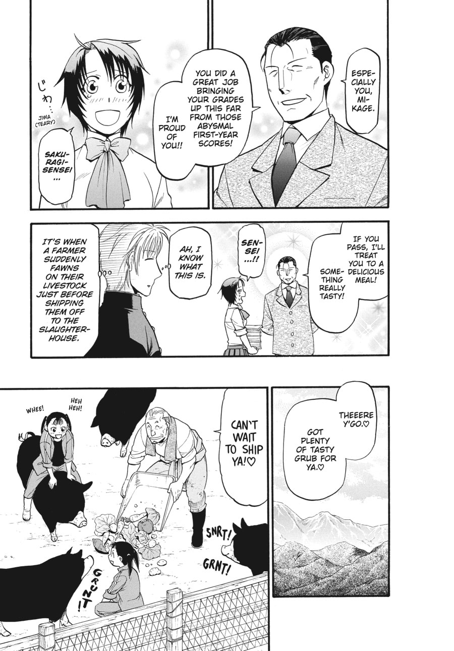 Silver Spoon Chapter 113 page 13 - 
