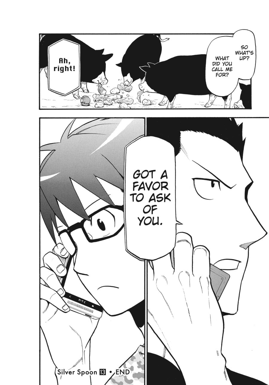 Silver Spoon Chapter 113 page 18 - 