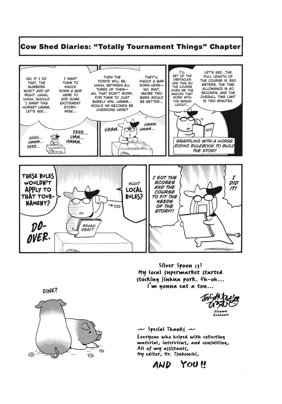 Silver Spoon Chapter 113 page 21 - 