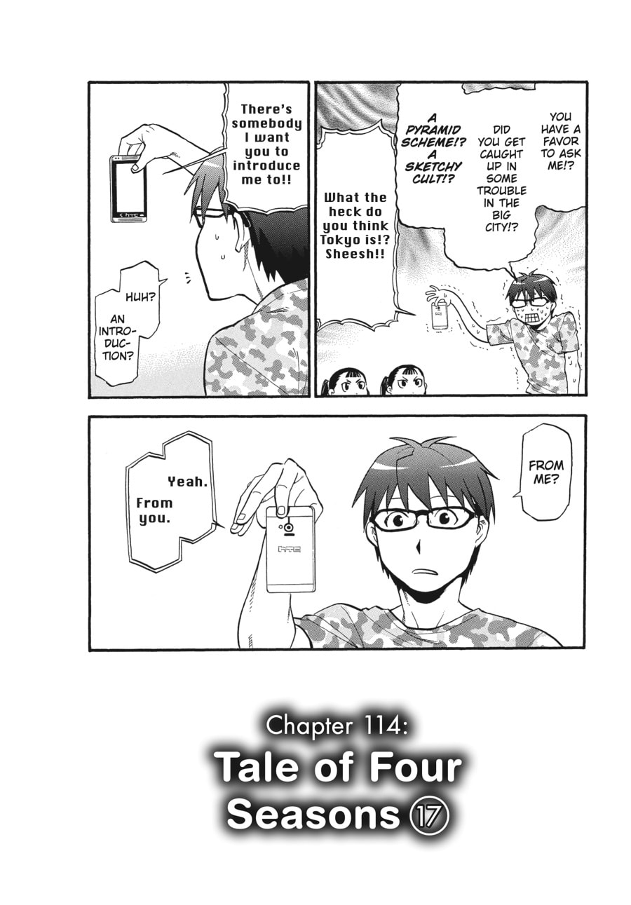 Silver Spoon Chapter 114 page 6 - 