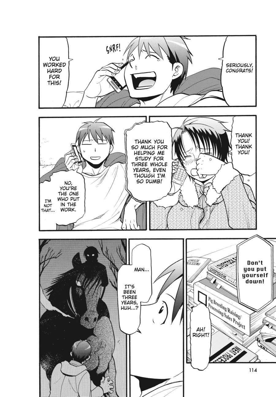 Silver Spoon Chapter 119 page 10 - 