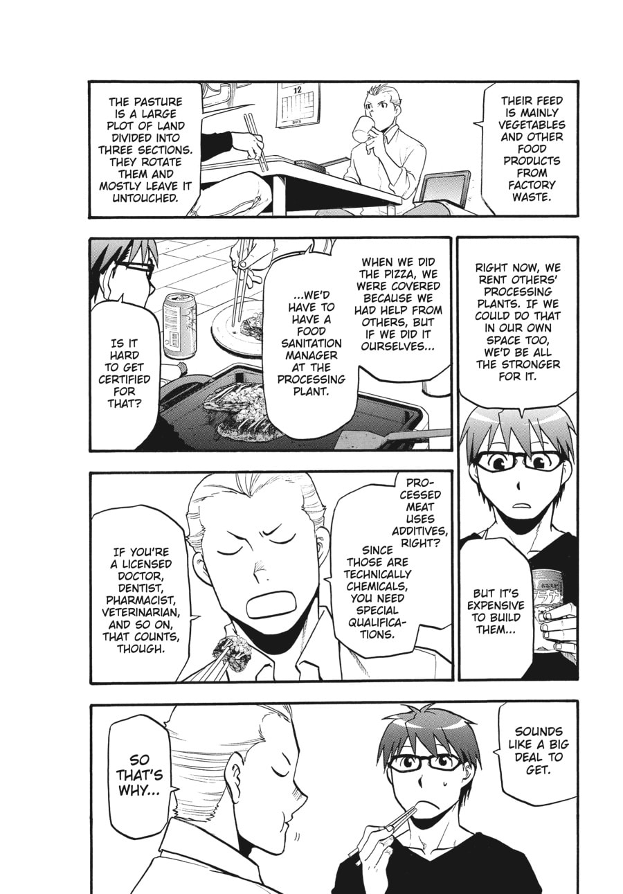 Silver Spoon Chapter 122 page 4 - 