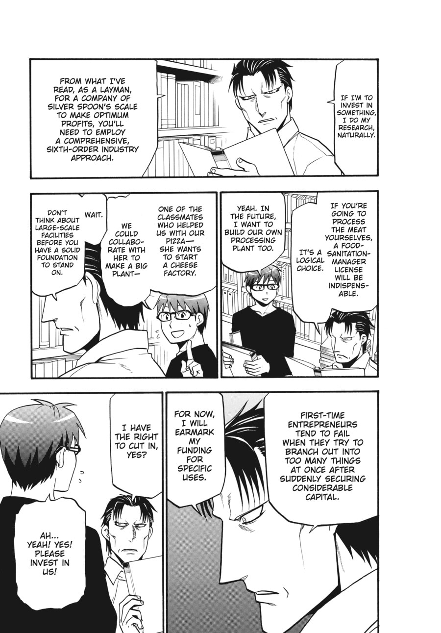 Silver Spoon Chapter 123 page 15 - 
