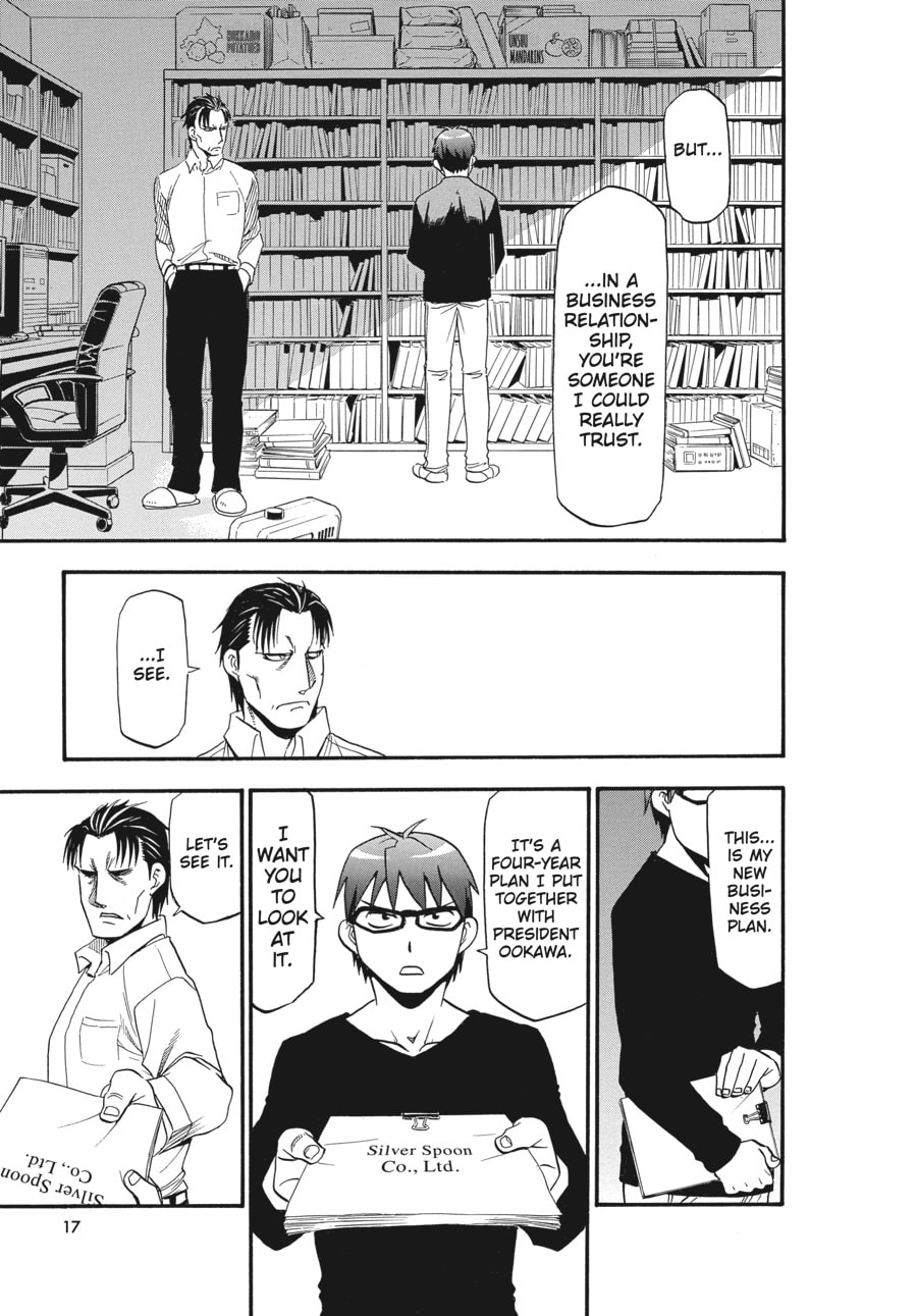 Silver Spoon Chapter 123 page 17 - 