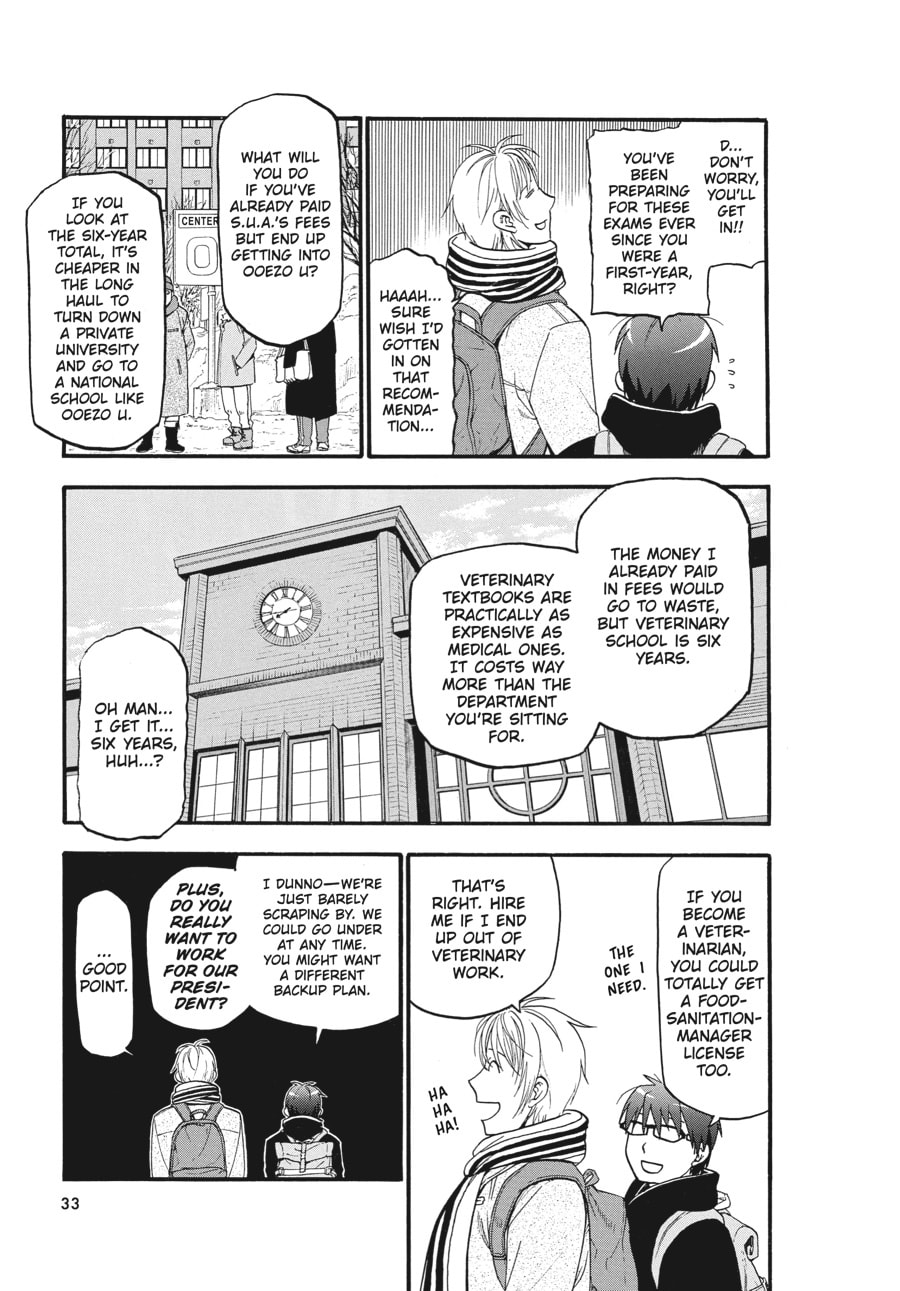 Silver Spoon Chapter 124 page 9 - 