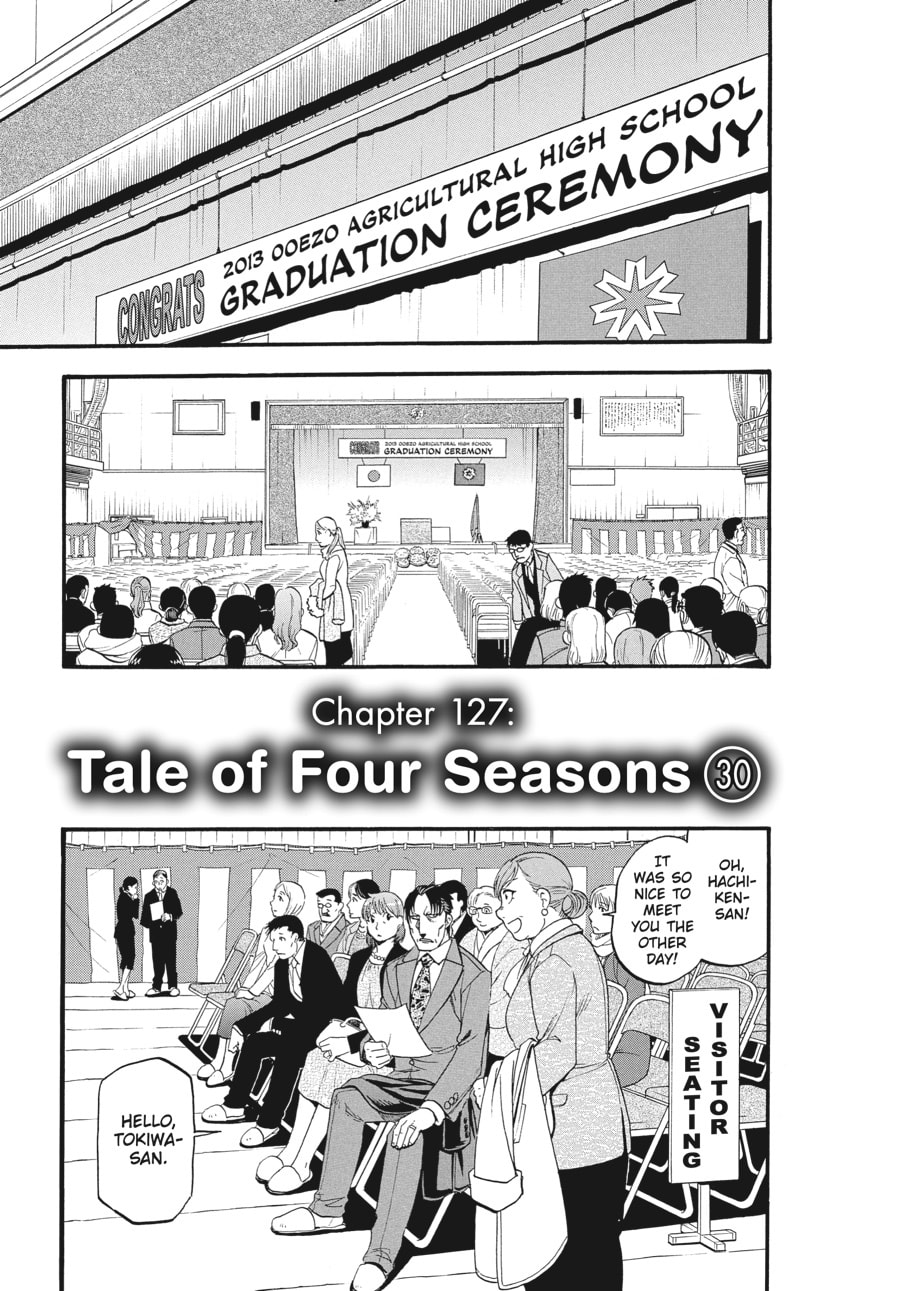 Silver Spoon Chapter 127 page 1 - 