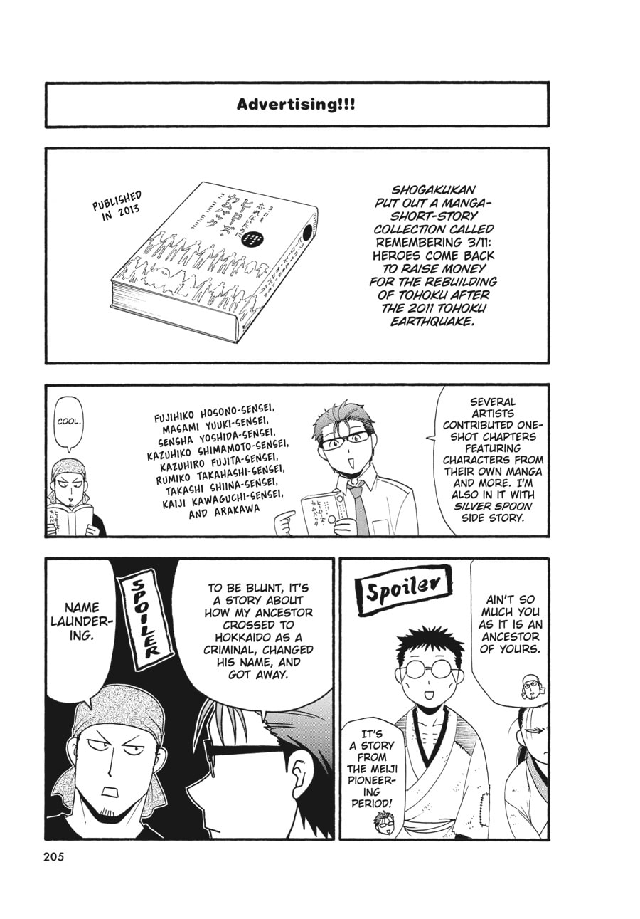 Silver Spoon Chapter 131 page 38 - 