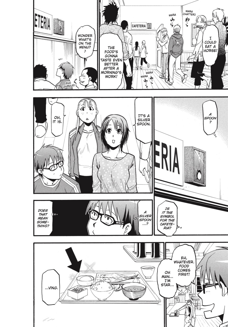Silver Spoon Chapter 2 page 6 - 