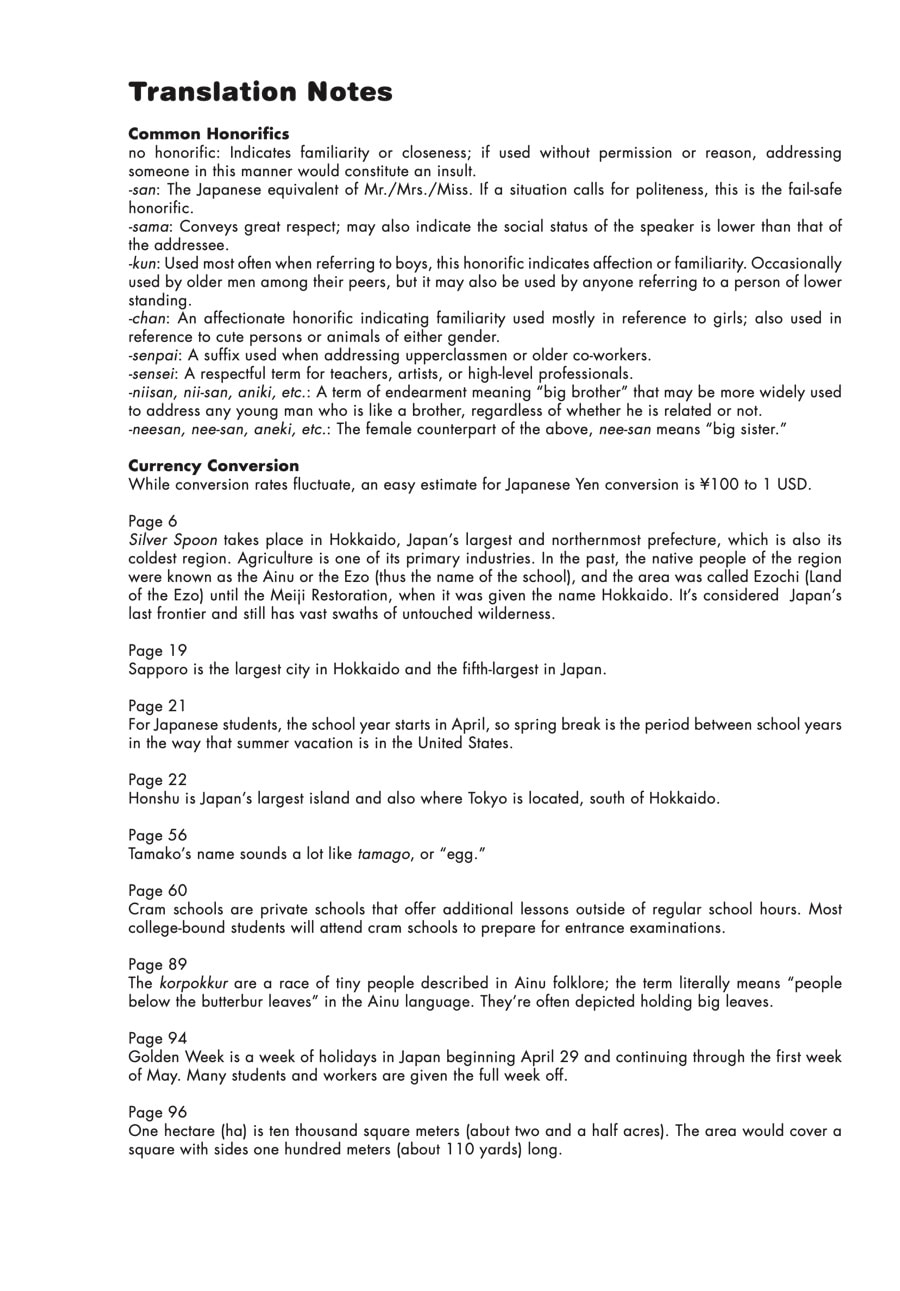 Silver Spoon Chapter 8 page 29 - 