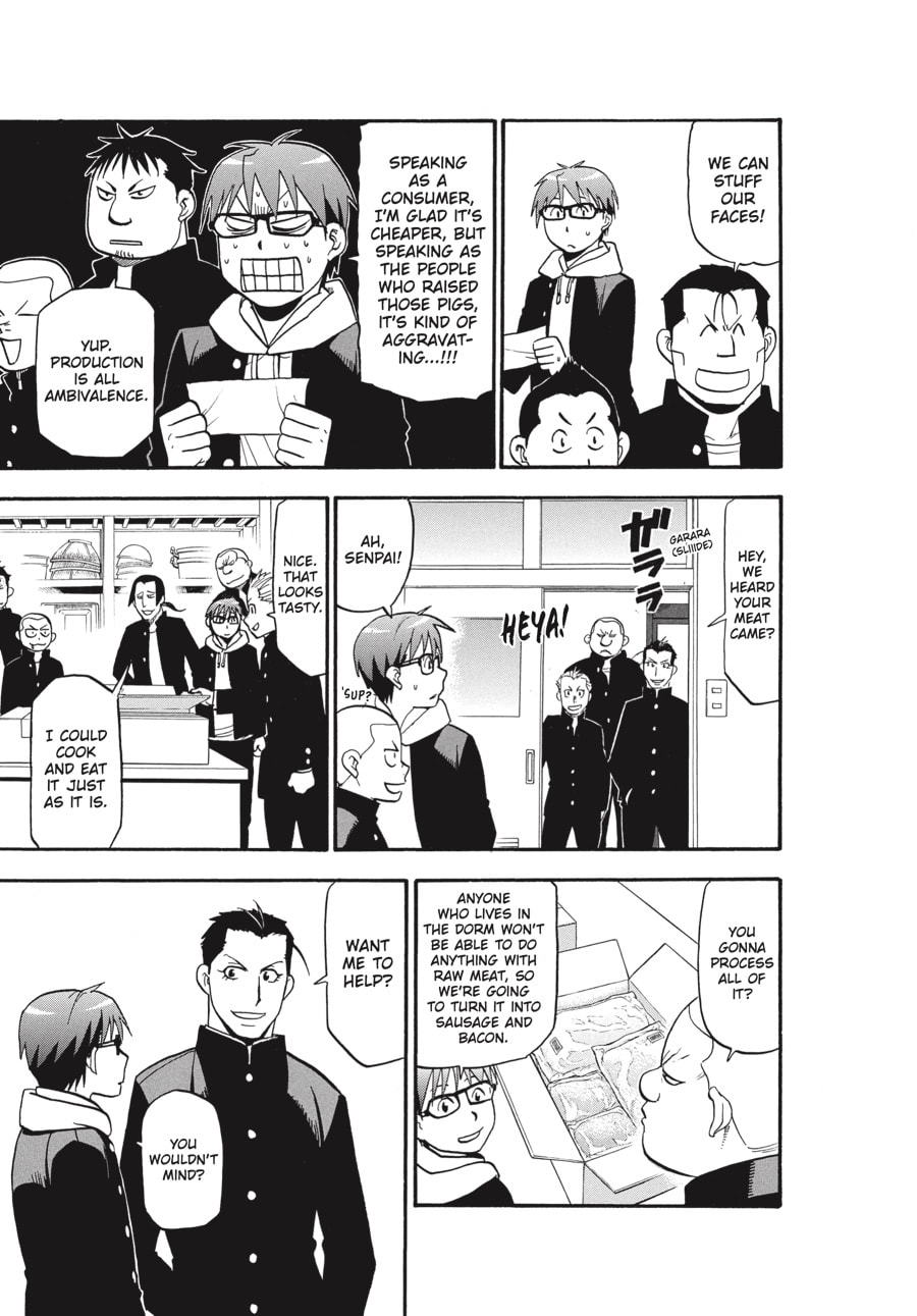 Silver Spoon Chapter 82 page 15 - 