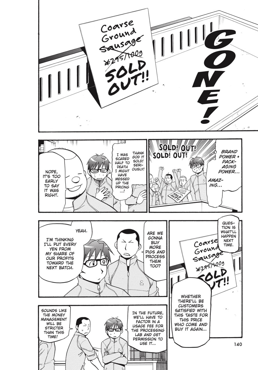 Silver Spoon Chapter 86 page 14 - 
