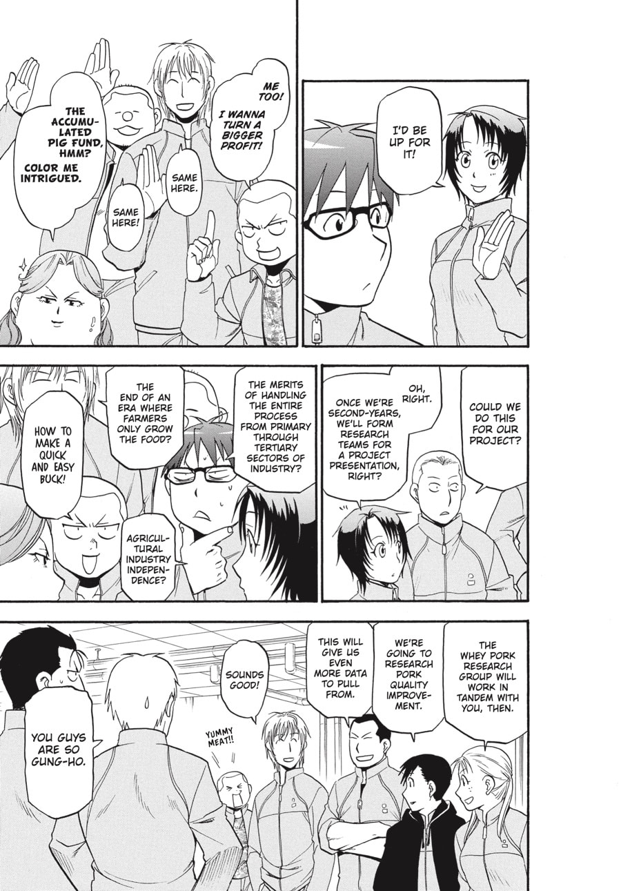 Silver Spoon Chapter 86 page 15 - 