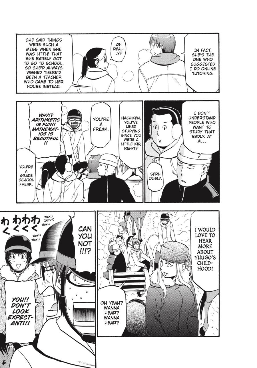 Silver Spoon Chapter 87 page 9 - 