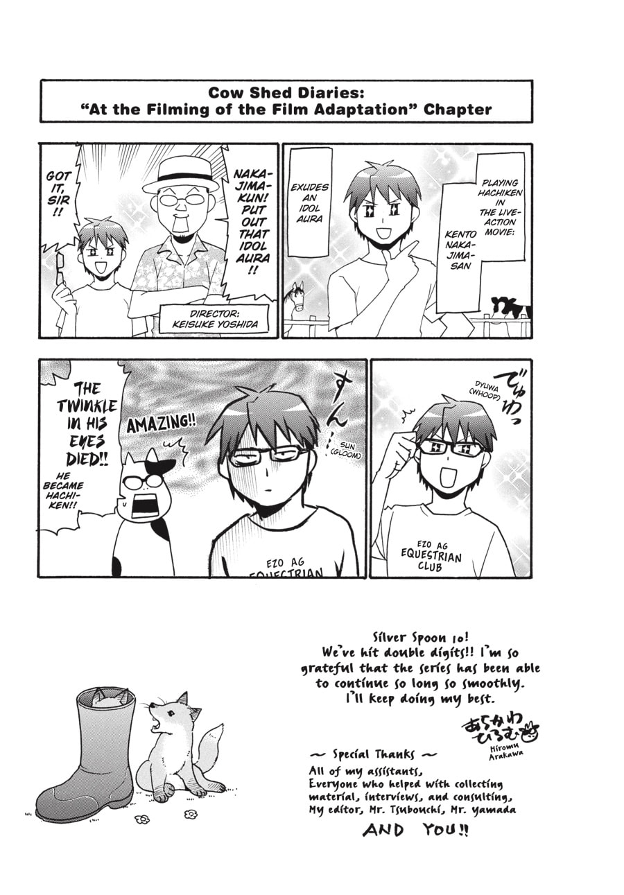 Silver Spoon Chapter 88 page 21 - 