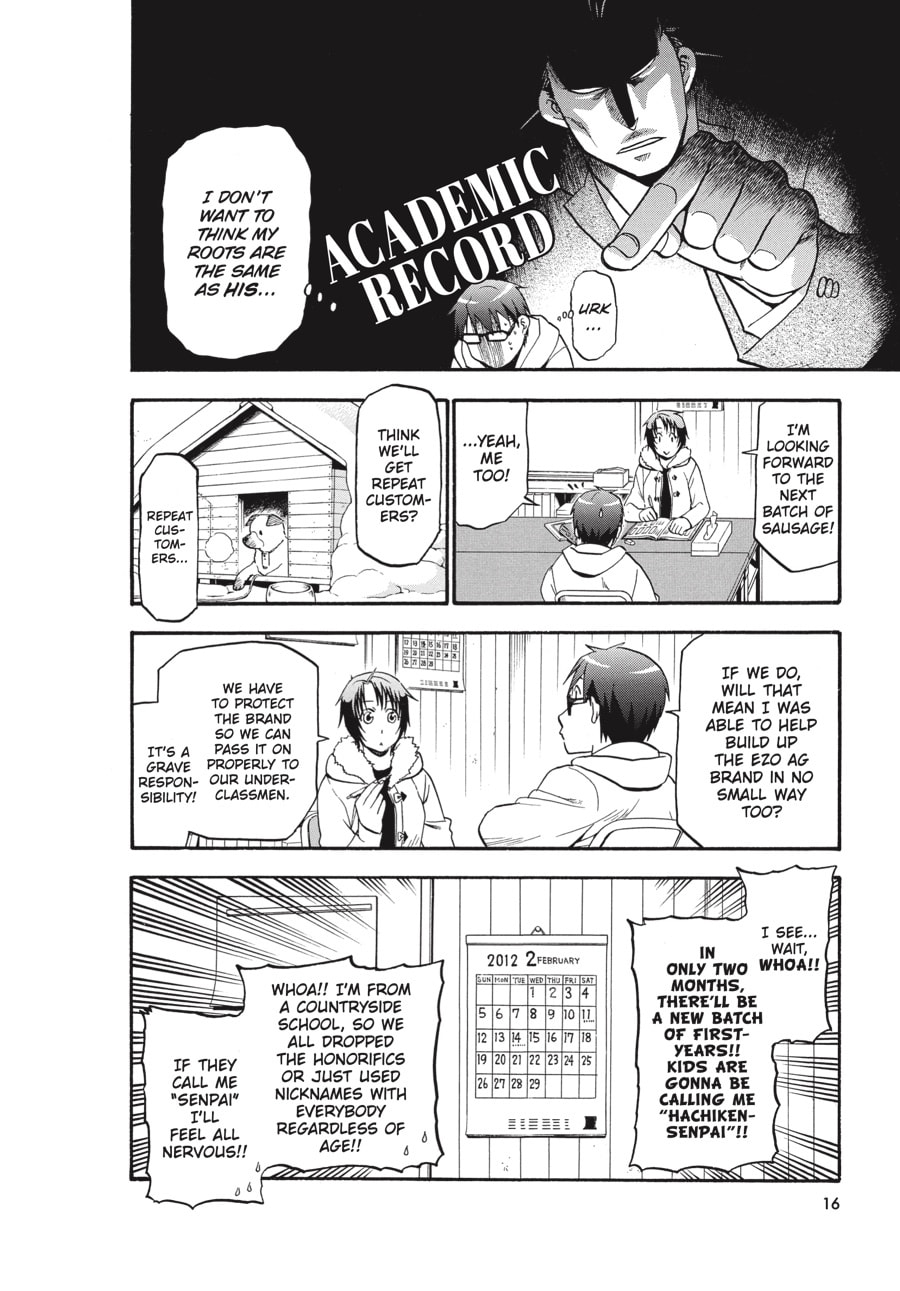 Silver Spoon Chapter 89 page 16 - 