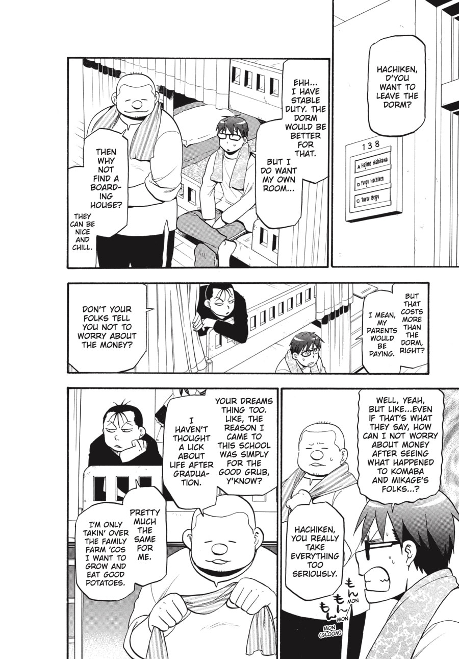 Silver Spoon Chapter 89 page 10 - 