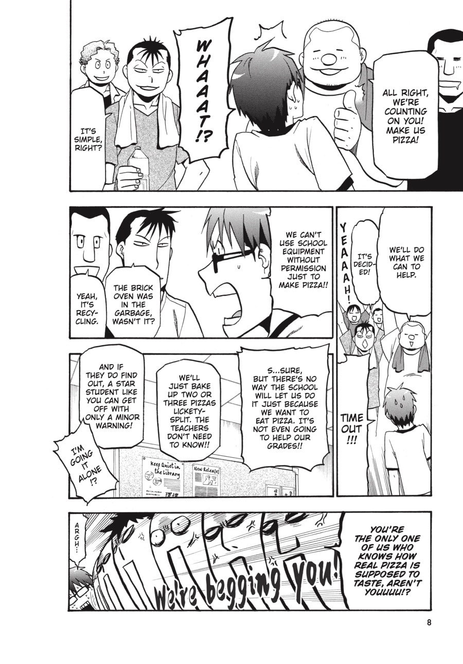 Silver Spoon Chapter 9 page 8 - 