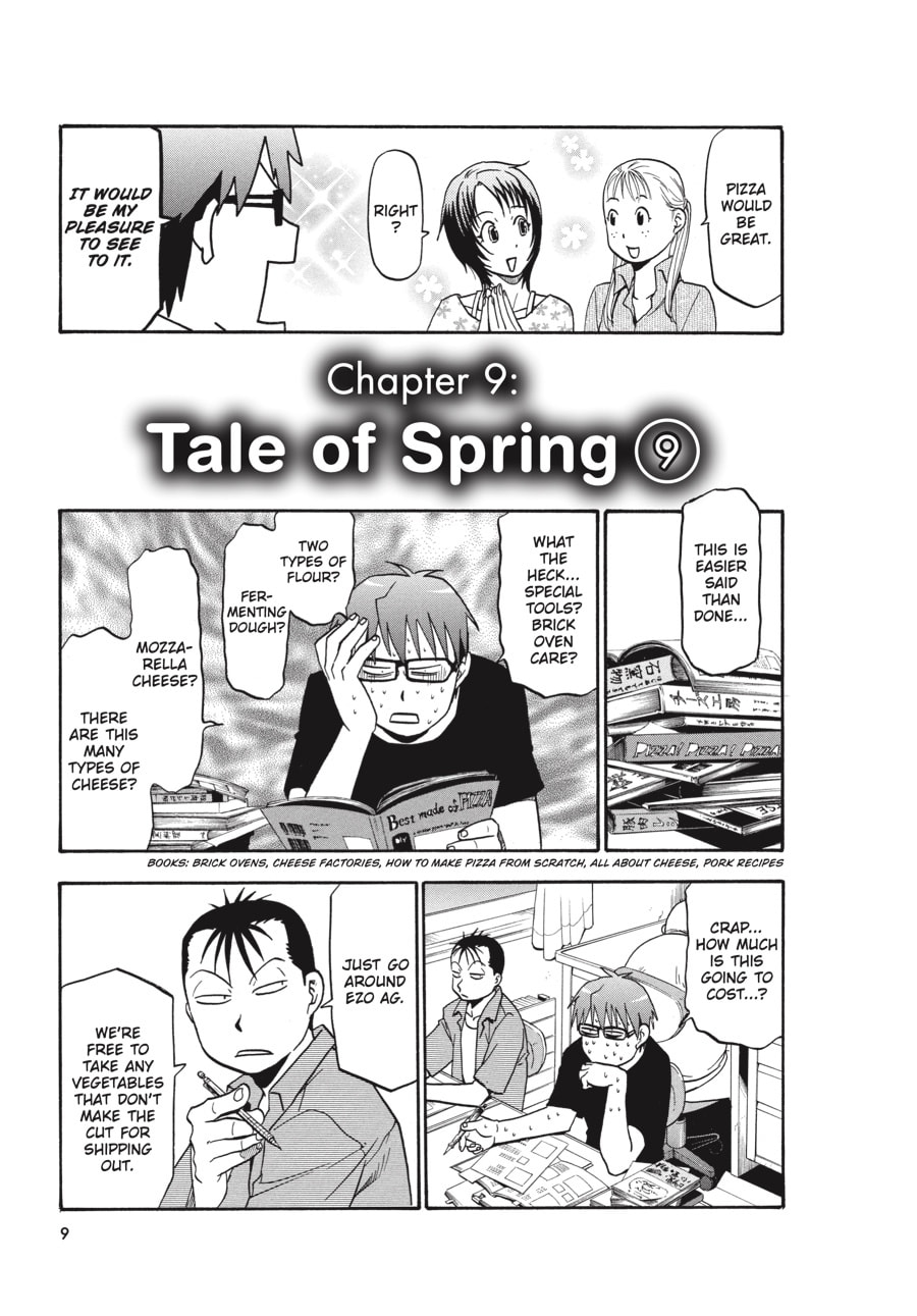Silver Spoon Chapter 9 page 9 - 