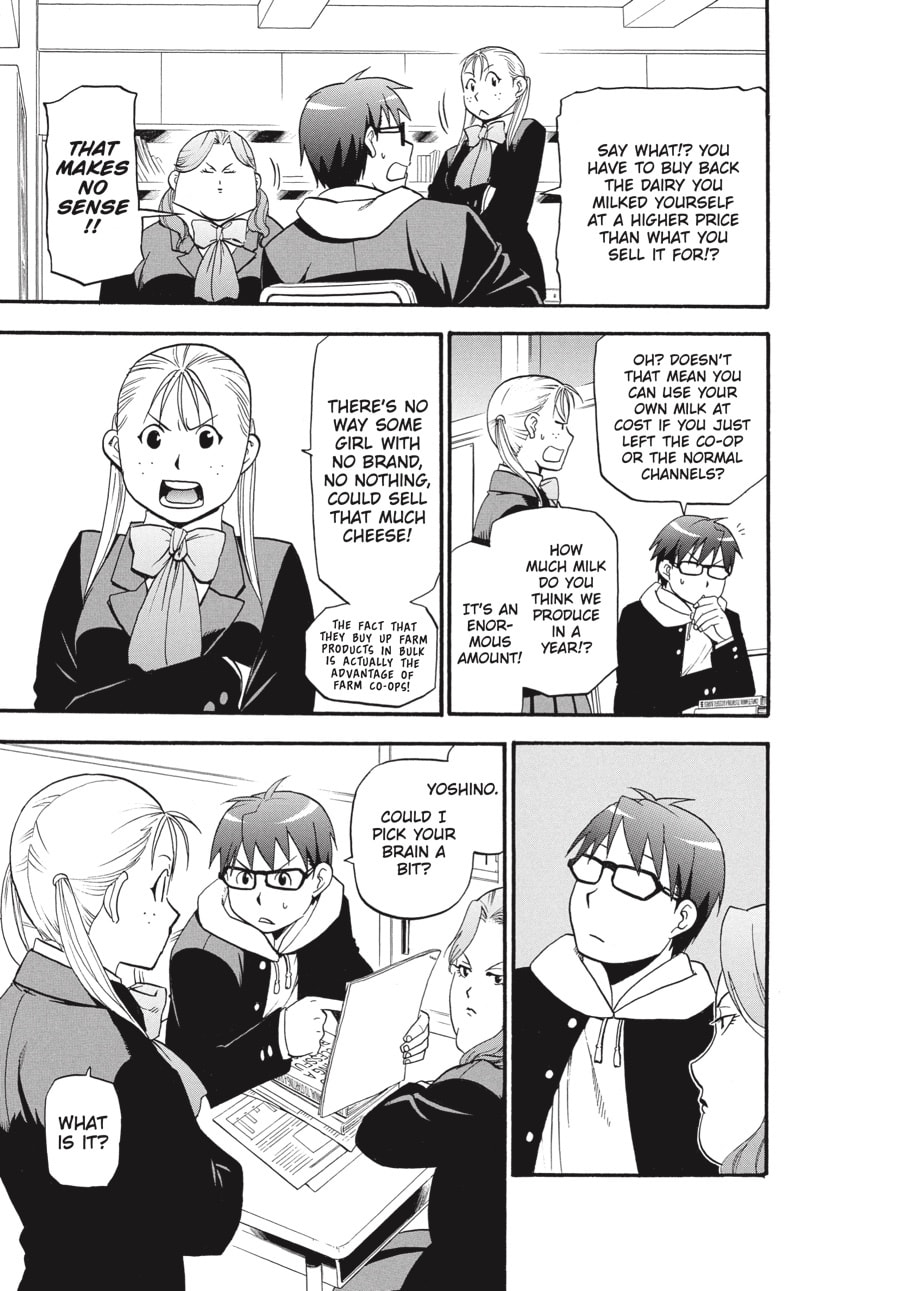 Silver Spoon Chapter 92 page 11 - 