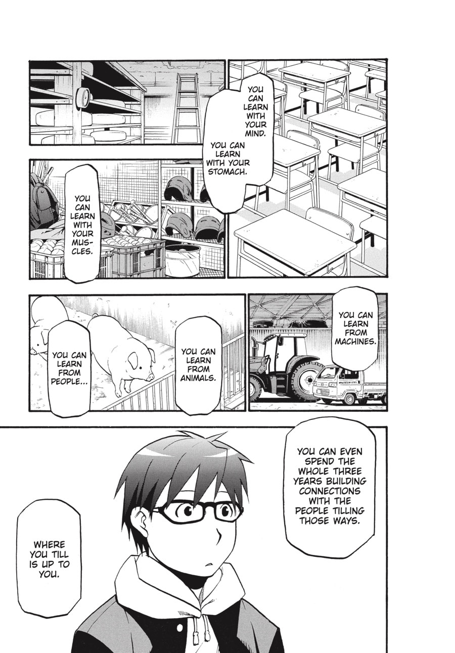 Silver Spoon Chapter 93 page 11 - 