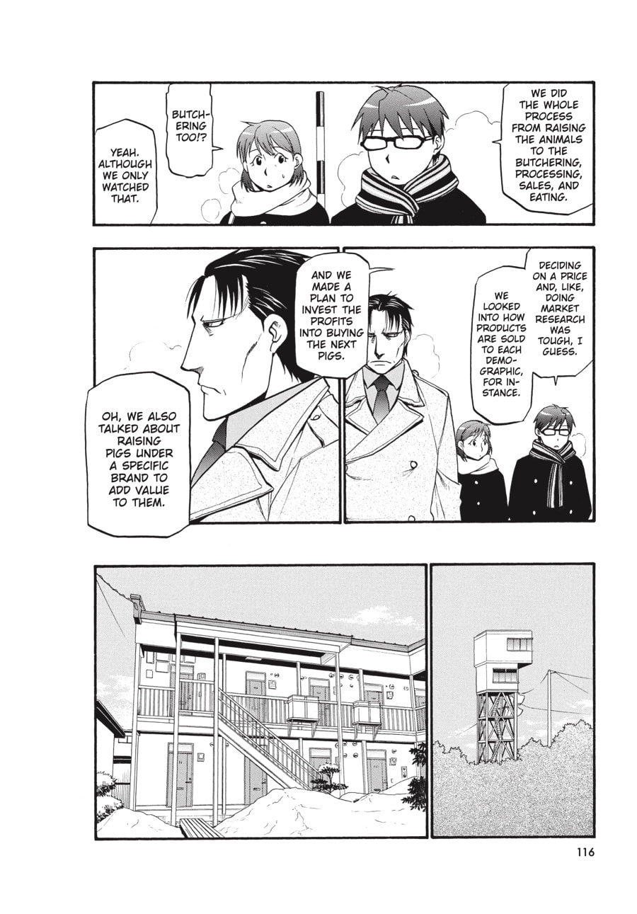 Silver Spoon Chapter 94 page 10 - 