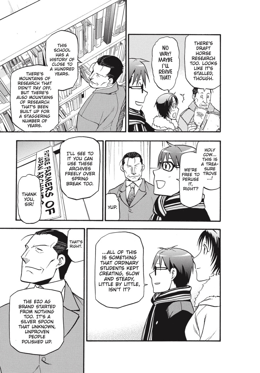 Silver Spoon Chapter 96 page 13 - 