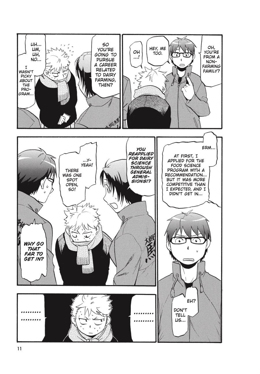 Silver Spoon Chapter 97 page 11 - 