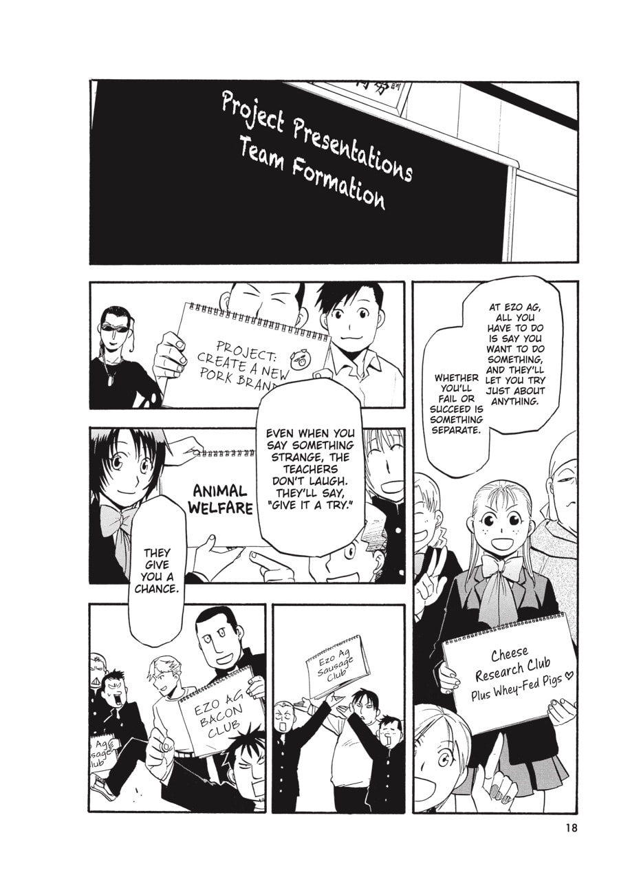 Silver Spoon Chapter 97 page 18 - 