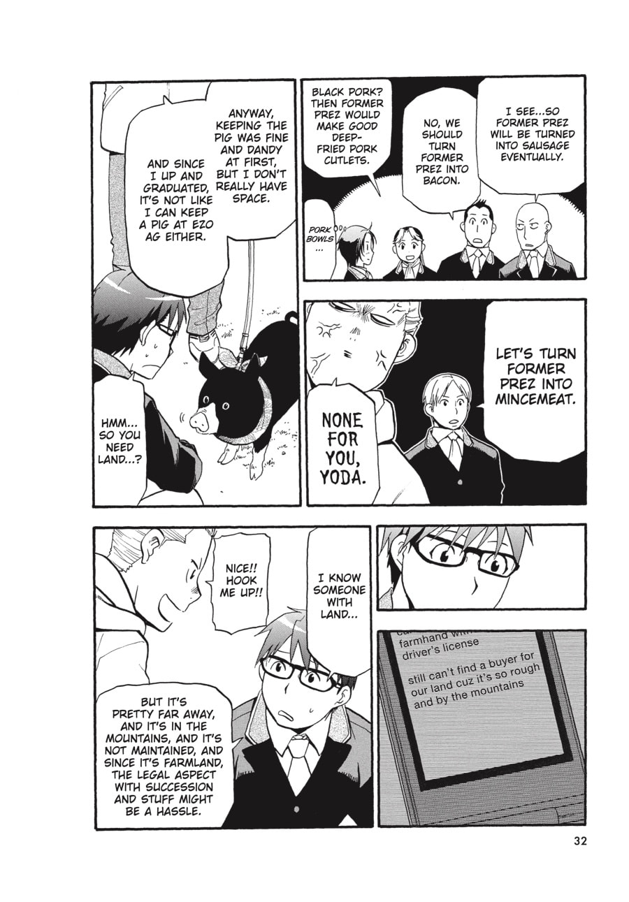 Silver Spoon Chapter 98 page 8 - 