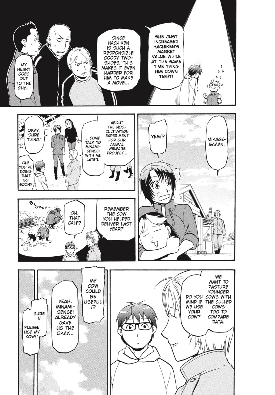Silver Spoon Chapter 99 page 9 - 