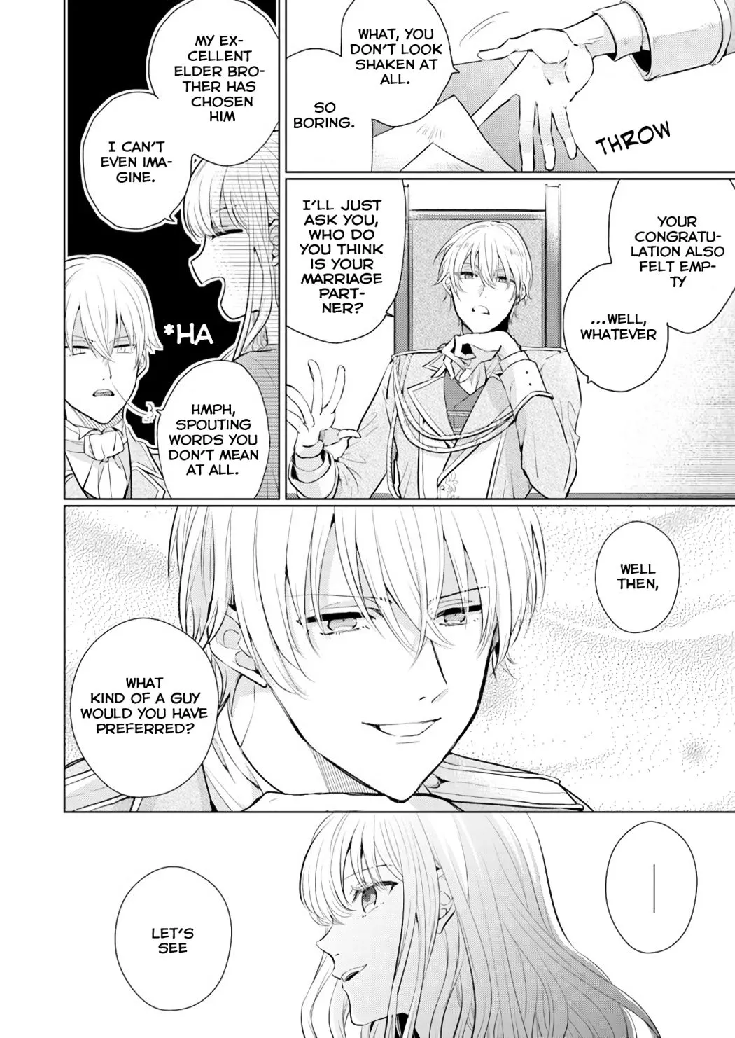 Since a saintess is coming from another world, I, the hindrance, want to disappear Chapter 1.1 page 12 - 