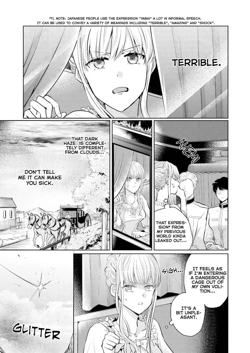 Since a saintess is coming from another world, I, the hindrance, want to disappear Chapter 1.2 page 11 - 