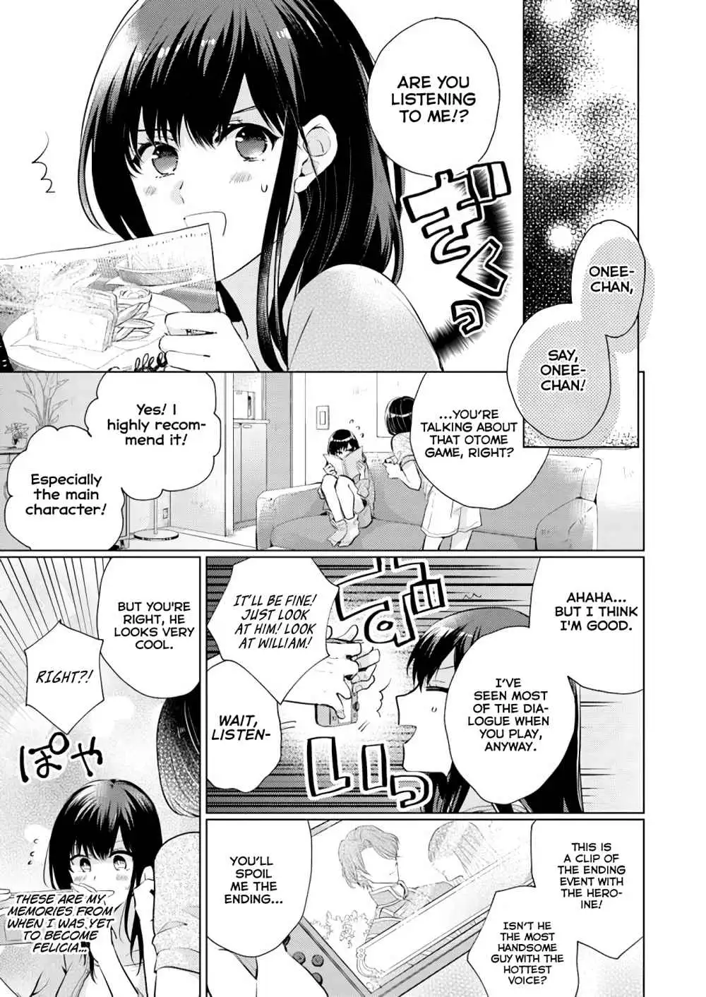 Since a saintess is coming from another world, I, the hindrance, want to disappear Chapter 1.2 page 3 - 