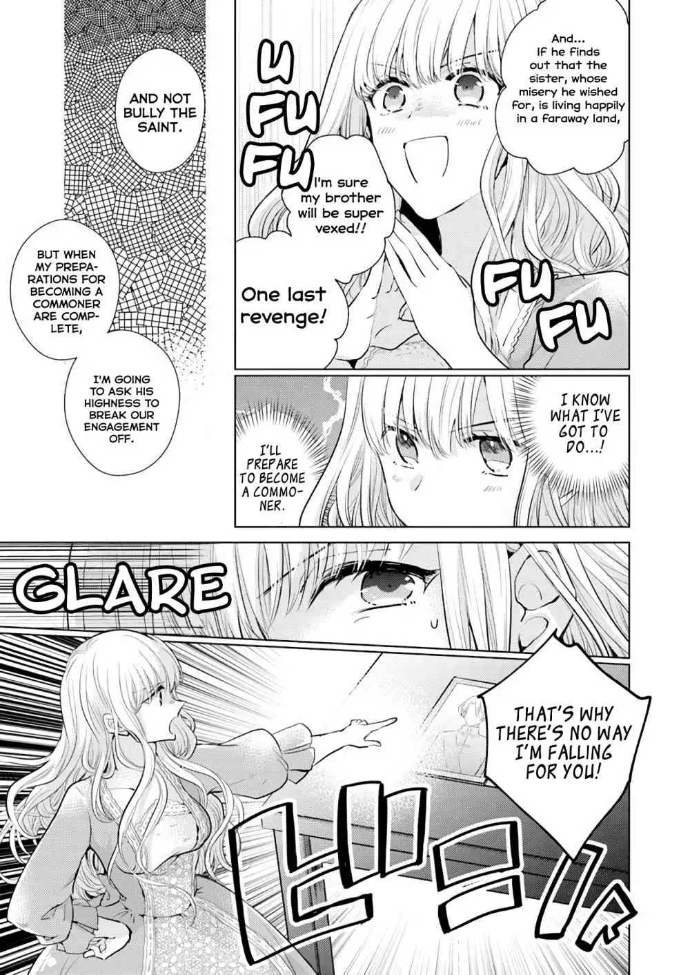 Since a saintess is coming from another world, I, the hindrance, want to disappear Chapter 1.2 page 9 - 