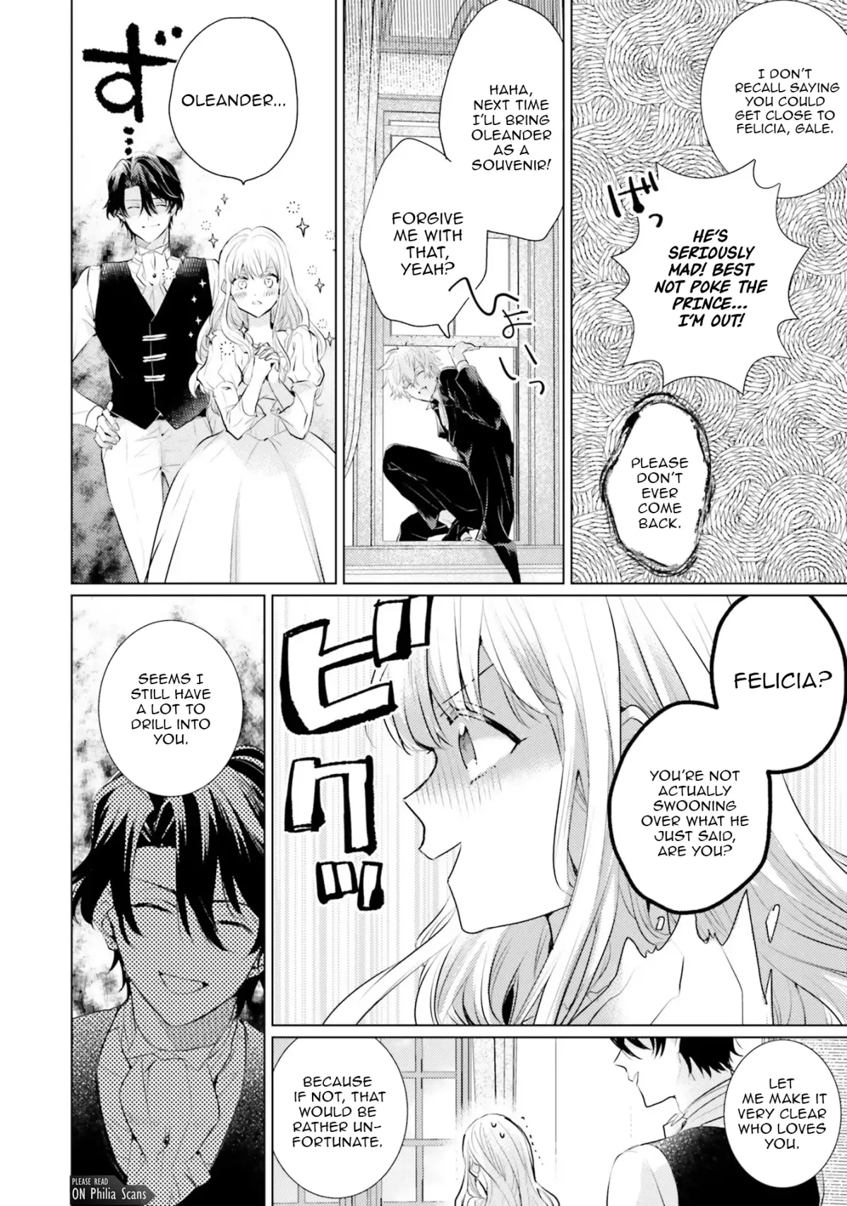 Since a saintess is coming from another world, I, the hindrance, want to disappear Chapter 11 page 35 - 
