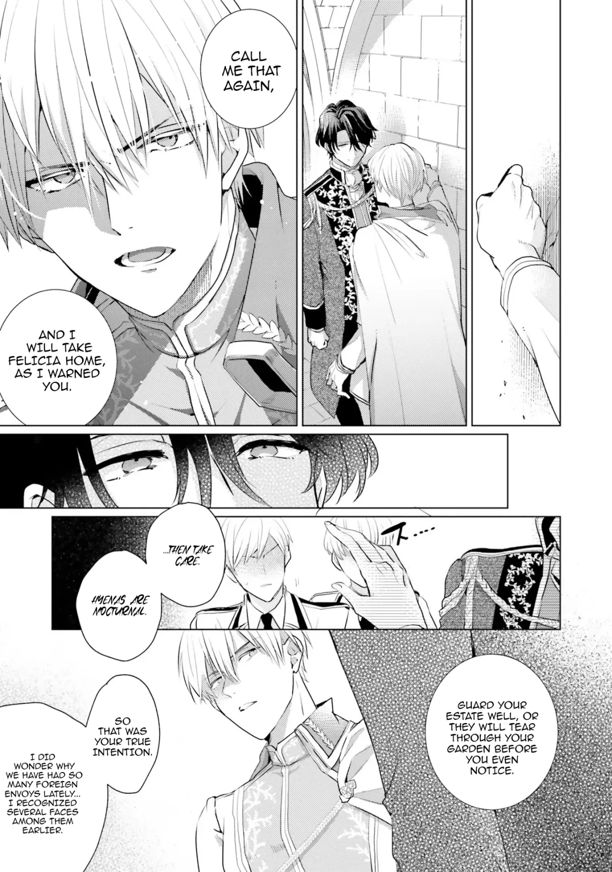 Since a saintess is coming from another world, I, the hindrance, want to disappear Chapter 12 page 11 - 