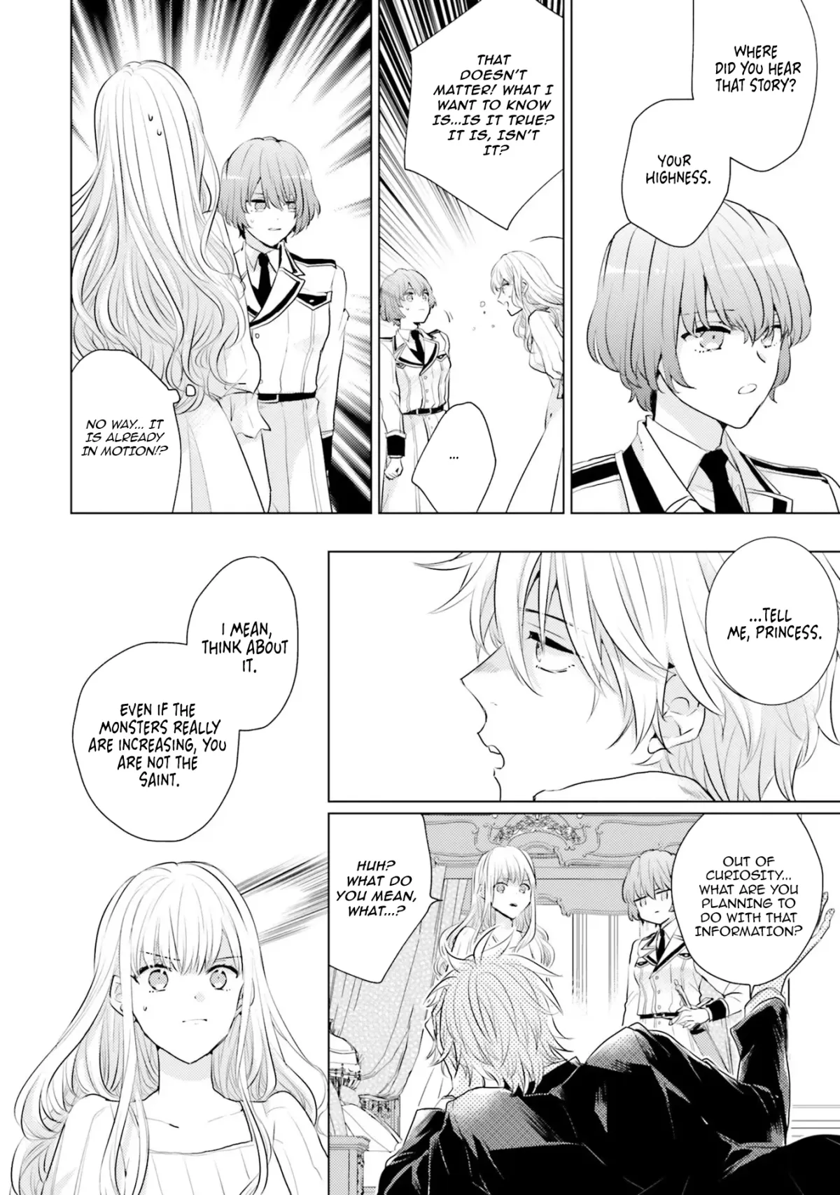 Since a saintess is coming from another world, I, the hindrance, want to disappear Chapter 12 page 18 - 