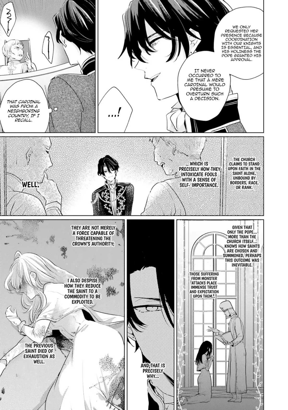 Since a saintess is coming from another world, I, the hindrance, want to disappear Chapter 12 page 3 - 