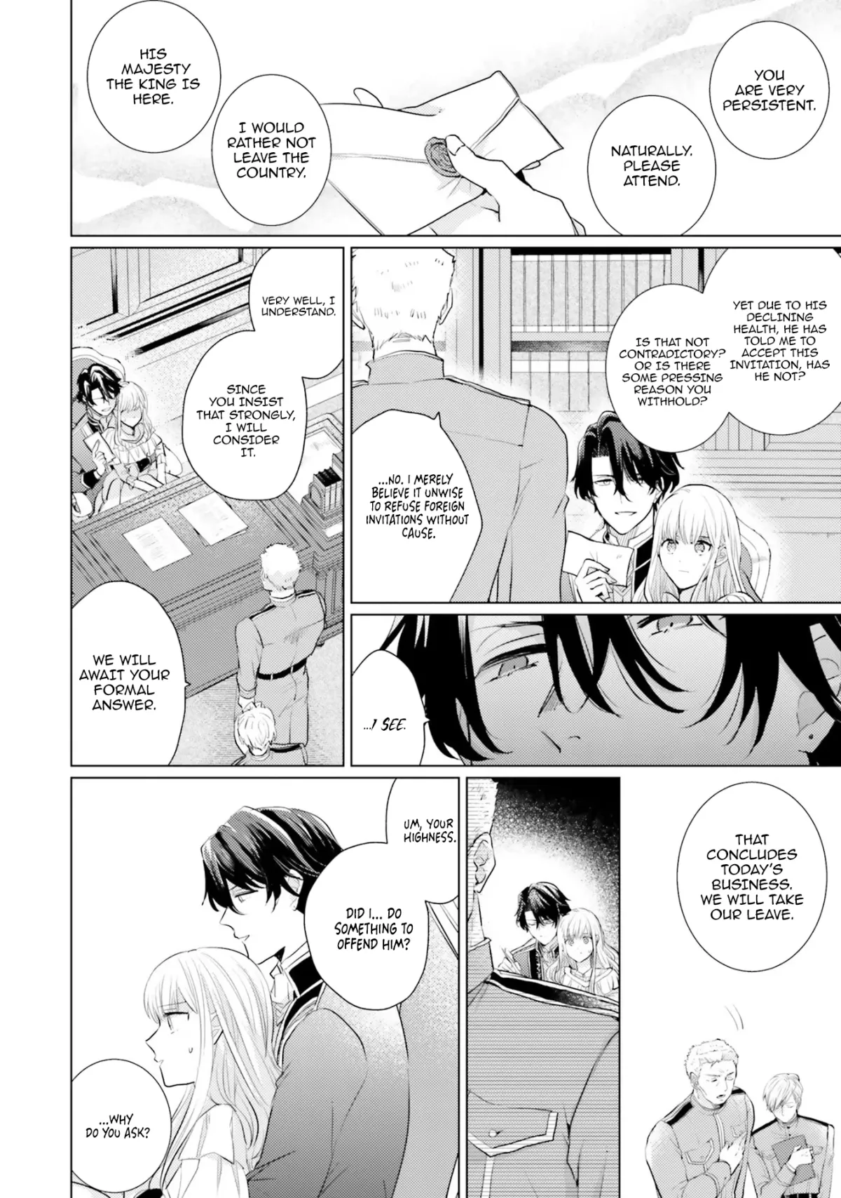 Since a saintess is coming from another world, I, the hindrance, want to disappear Chapter 12 page 30 - 